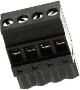Molex 395332004 Printklemme mit 4 Polen in Schwarz - Bild 1