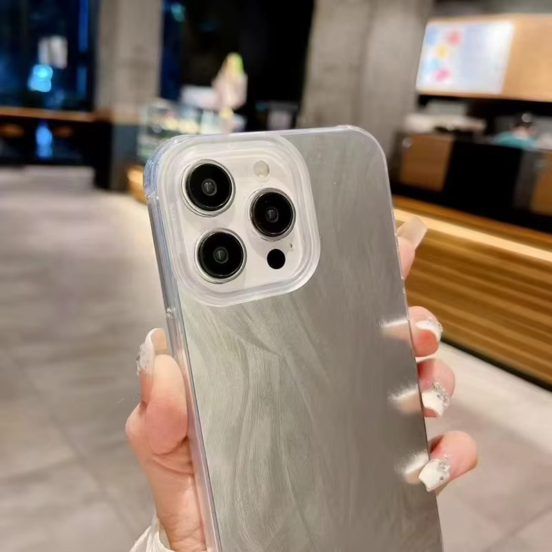 Luxuriöse Hard IMD Schutzhülle für Apple iPhone in Weiß - Bild 5