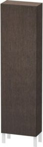 Duravit L-Cube Hochschrank mit Glastüren in Braun, B: 50 cm, T: 24,3 cm, H: 176 cm - Bild 1