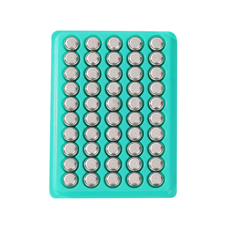 Yuform Premium Alkalibatterien LR44 Knopfzellen 1,5 V in Silber - Bild 2