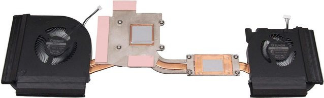 Lenovo Thermal Module Kühler Heatsink und Lüfter NH1 N19E Sun in Schwarz (02DM015) - Bild 1