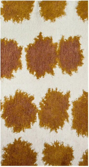 Lola&Moi Teppich Red Rhum in Braun und Multicolour mit abstraktem Muster, modern und eklektisch, B: 80 cm, L: 150 cm - Bild 1