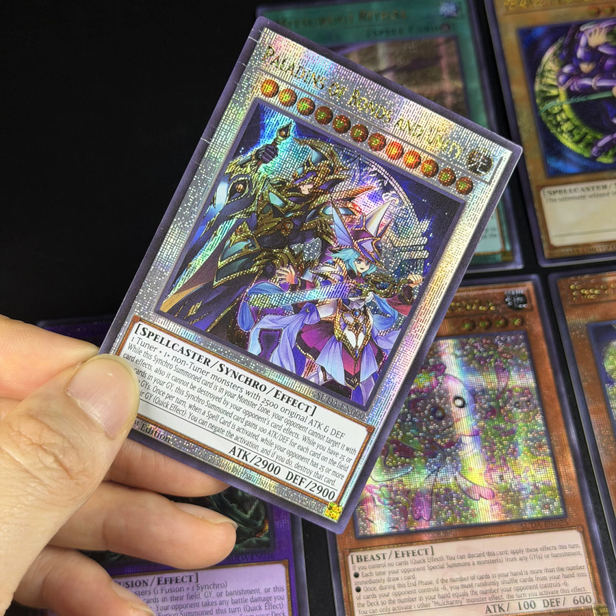 Yu-Gi-Oh! Kayou Azamina Dark Magician Mitsurugi Ritual Synchro Dragon Proxy Karten - Bild 4