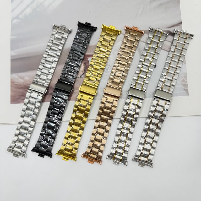 Xiaomi Uhrenarmband Edelstahl, Silber, Unisex - Bild 1
