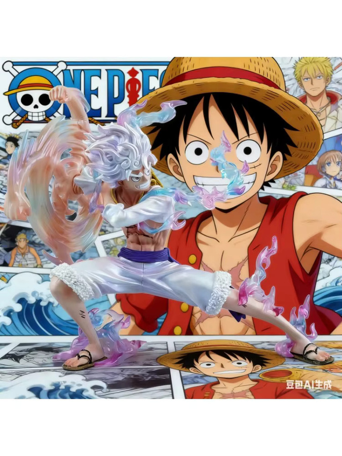 Bandai One Piece Luffy, Actionfigur, 19 cm, Kunststoff - Bild 6