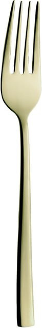 Dalper Dessertgabel Oneda aus Edelstahl in Champagner/Gold, 12er Pack, Länge: 18,6 cm - Bild 1