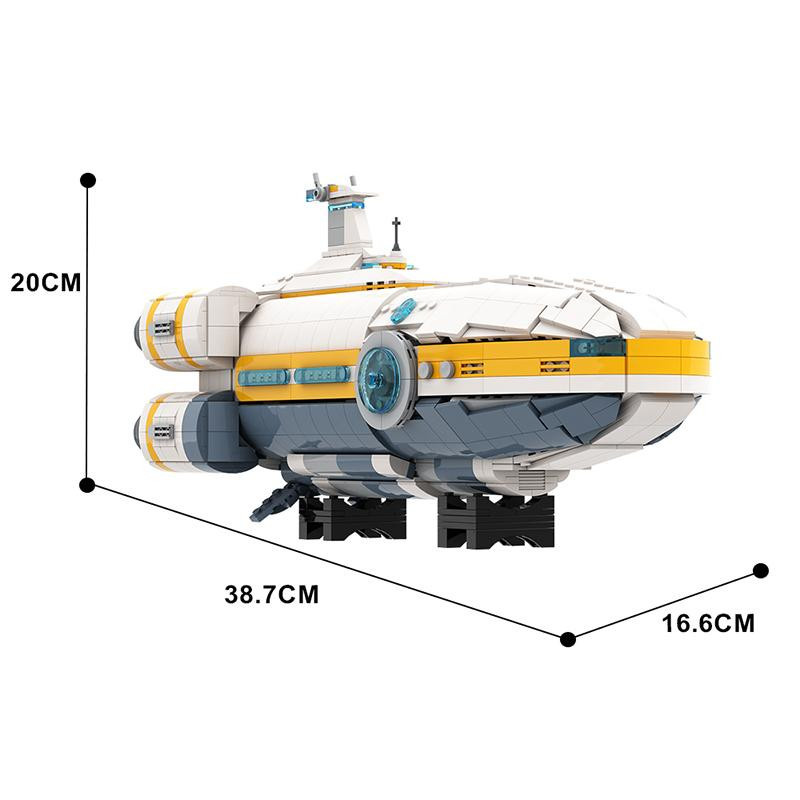 Yiran toy Subnautica Seamoth U-Boot Bausteine Set - Bild 1