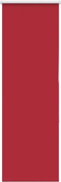 vidaXL Verdunkelungsrollo Rot aus Polyester mit Wärmedämmung, Breite: 60 cm, Höhe: 150 cm - Bild 1