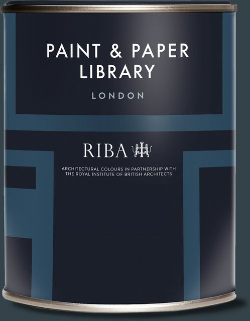Paint & Paper Library Pure Flat Emulsion Kigali 678 Wasserbasierte Dispersionsfarbe in Schwarzblau, 5 l - Bild 1