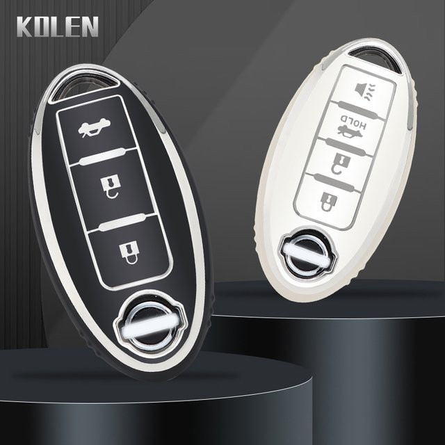 TPU Auto Smart Key Schutzhülle für Nissan Qashqai Juke J10 J11 X-Trail T32 T31 Kicks Tiida Altima Pathfinder und Infiniti - Bild 1