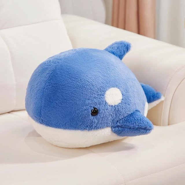 Kidsly Killerwal Plüsch Spielzeug, Orcinus Orca, Blau, ab 14 Jahren - Bild 1