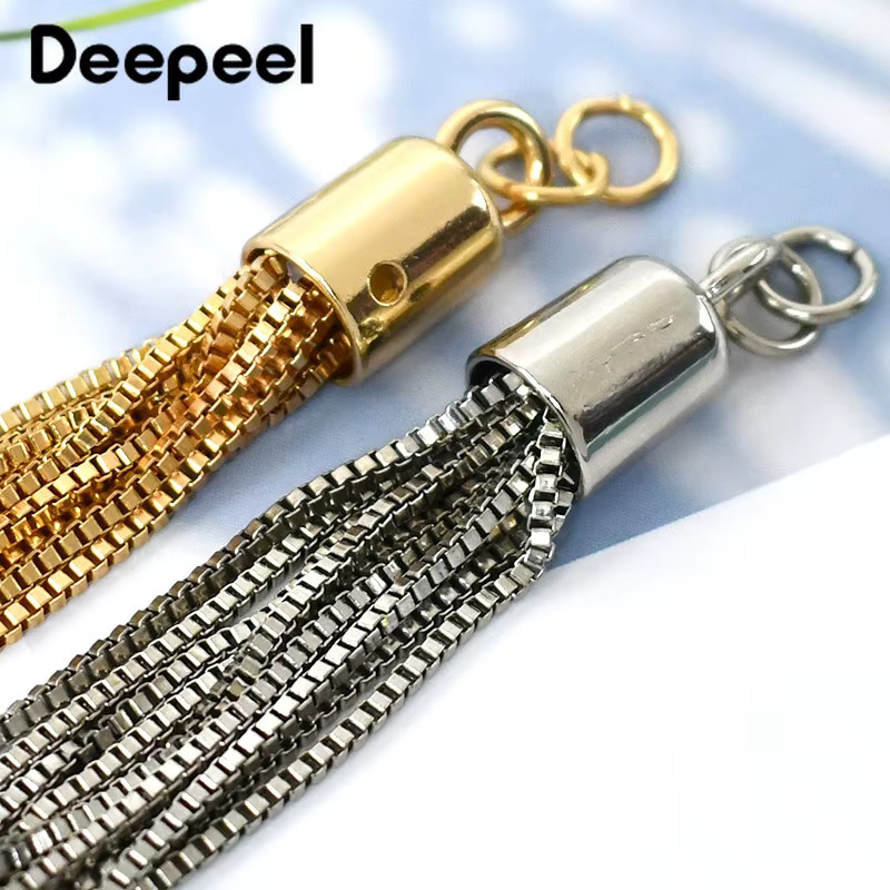 Deepeel Anhänger Metallquaste, 95 mm, Taschenanhänger - Bild 4