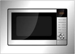 Amica EMW 13184 E Einbau-Kombi-Mikrowelle mit Grill in Silber - Bild 1