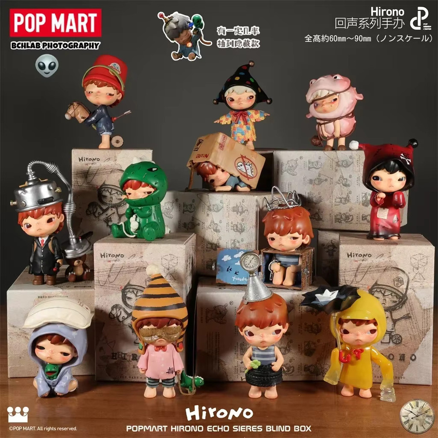 POP MART Hirono Echo Serie, Blind Box, Anime Figur, adults - Bild 2