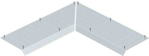 OBO Bettermann AIKF IEA 25040 Blinddeckel in Silber - Bild 1