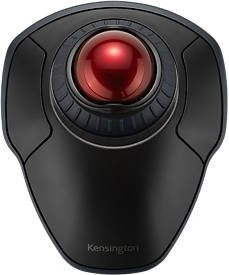 Kensington Orbit Wireless Trackball mit Scroll-Ring, Bluetooth und 2.4 GHz, Schwarz - Bild 1