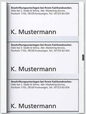 Siedle Montagezubehör für Türsprechanlagen in Weiß - Bild 1