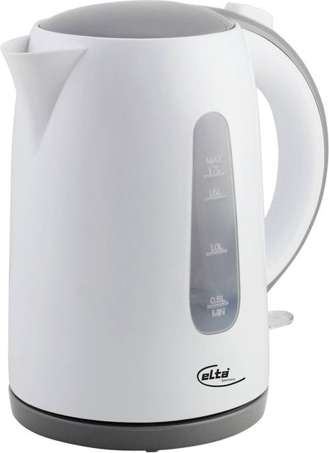 Elta Wasserkocher WK-2200.16 in Weiß aus Kunststoff mit 1,7 l Fassungsvermögen - Bild 1