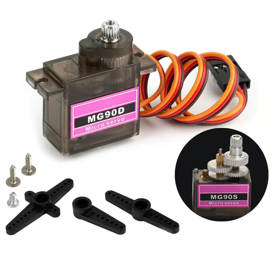 Stemedu MG90D Micro Servo Motor, Vollmetallgetriebe, 1-10 Stück - Bild 3