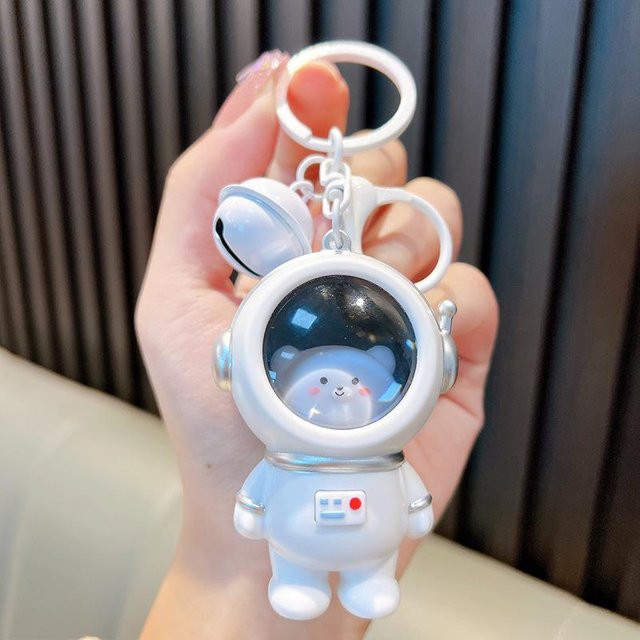 Schlüsselanhänger Astronaut und Bär, Sternennacht-Set, Kinder, gray - Bild 1