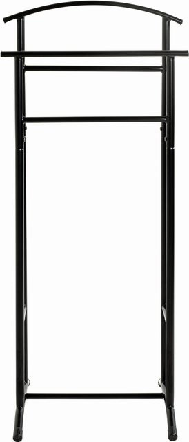 HAKU Möbel Herrendiener Valet Stand aus Metall in Schwarz modern - Bild 1