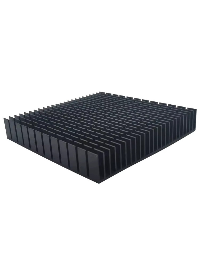 Aluminium Kühlkörper für CPU und Leistungsverstärker, Silber, 120 mm - Bild 3