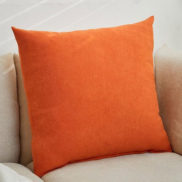 JMG Clothing Kissenbezug im nordischen Design, Orange, B/B: 50 x 50 cm - Bild 1