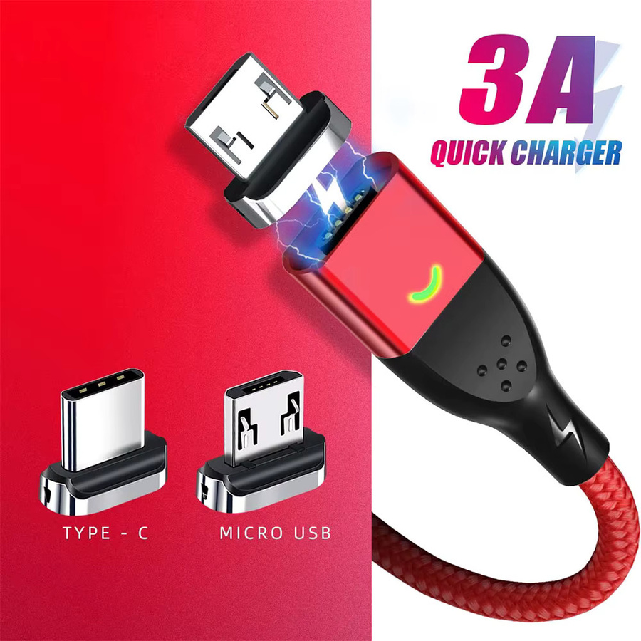 10er Set Fonken Magnetische Stecker Adapter für USB-C und Micro-USB für Android-Geräte - Bild 5
