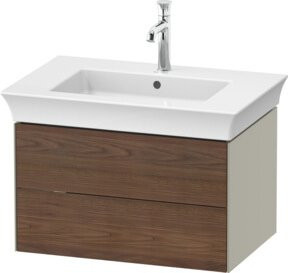Duravit Waschtischunterschrank ohne Aufsatz White Tulip in Mattweiß, B/H/T: 68,4 x 41 x 45,8 cm - Bild 1