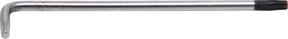 BGS Winkelschlüssel extra lang T-Profil Torx T10 in Silber - Bild 1