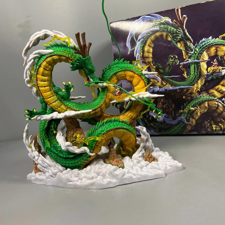 Dragon Ball Animationsfigur Drachen plus Wukong, PVC Statue, 21cm, ab 3 Jahren - Bild 2