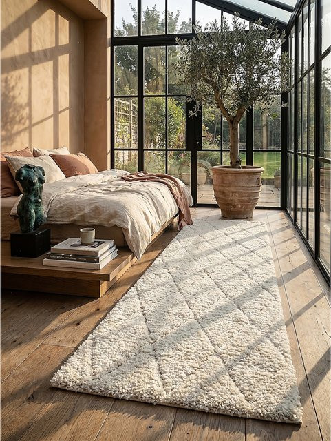 Pflegeleichter Shaggy-Teppich ATRIO von Kadima Design in Creme, Breite: 80 cm, Länge: 150 cm - Bild 1