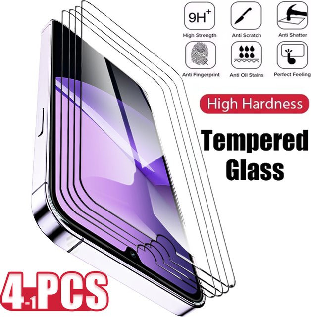 Xiaomi HD Gehärtetes Glas Screen Protector in Schwarz für Redmi 15C 15 4G 5G Note 14 14C 14S Pro Plus 14R 13 13C 13R mit voller Abdeckung - Bild 1