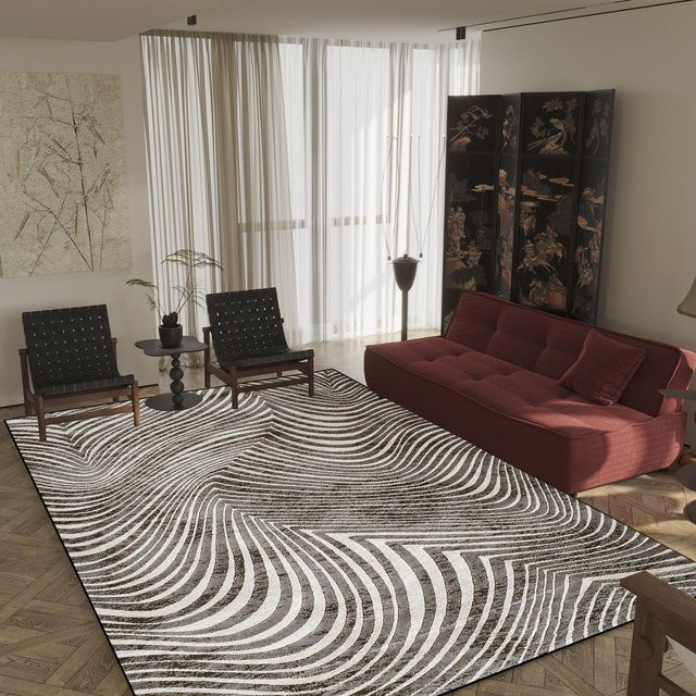 Wucifang Jewelry Flanellteppich mit Leopardenmuster in Multicolour, B/B: 60 x 90 cm - Bild 1