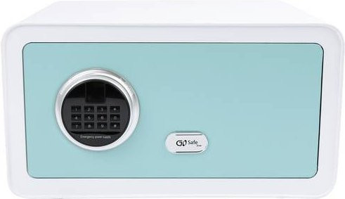 Olympia 7116 GOsafe 210 Tresor mit Zahlenschloss und Schlüsselschloss in Türkis - Bild 1