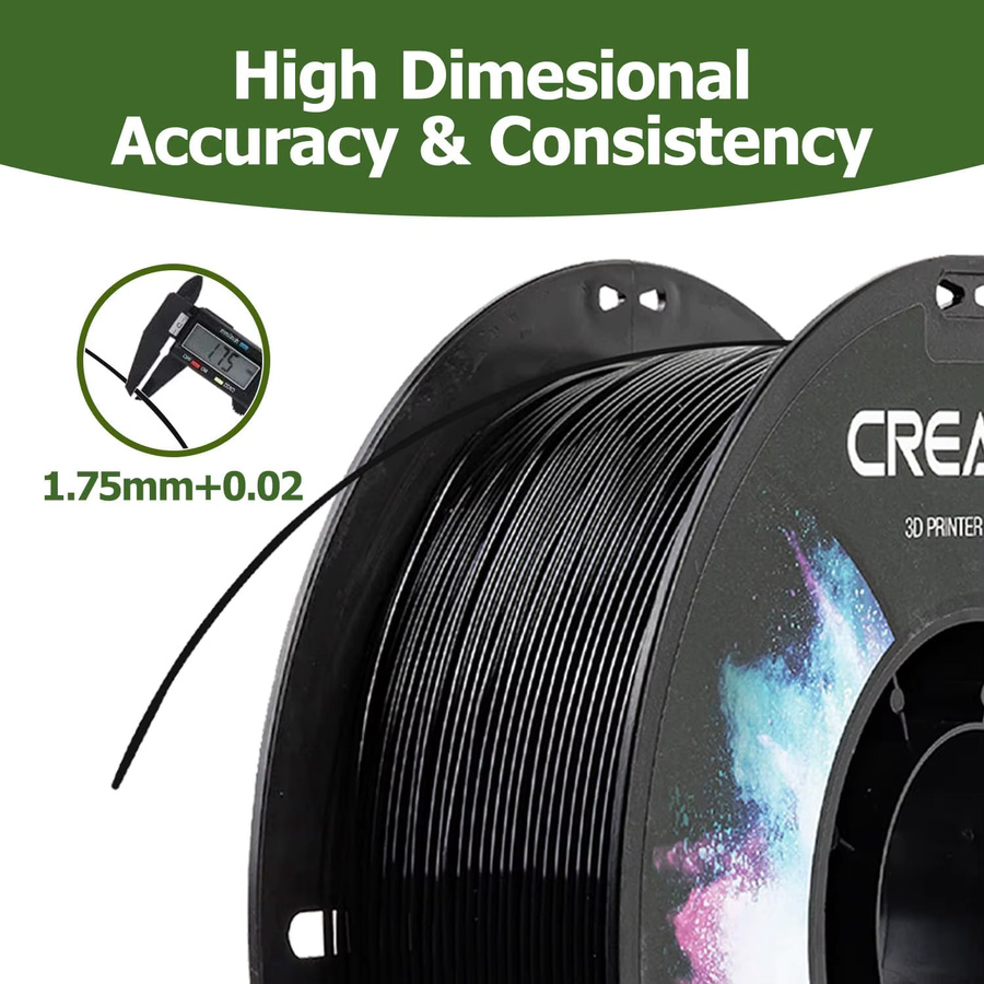 Creality PETG 3D-Drucker-Filament 1,75 mm, 3 Rollen à 1 kg, umweltfreundlich und mit hoher Zugfestigkeit für FDM-Drucker - Bild 3