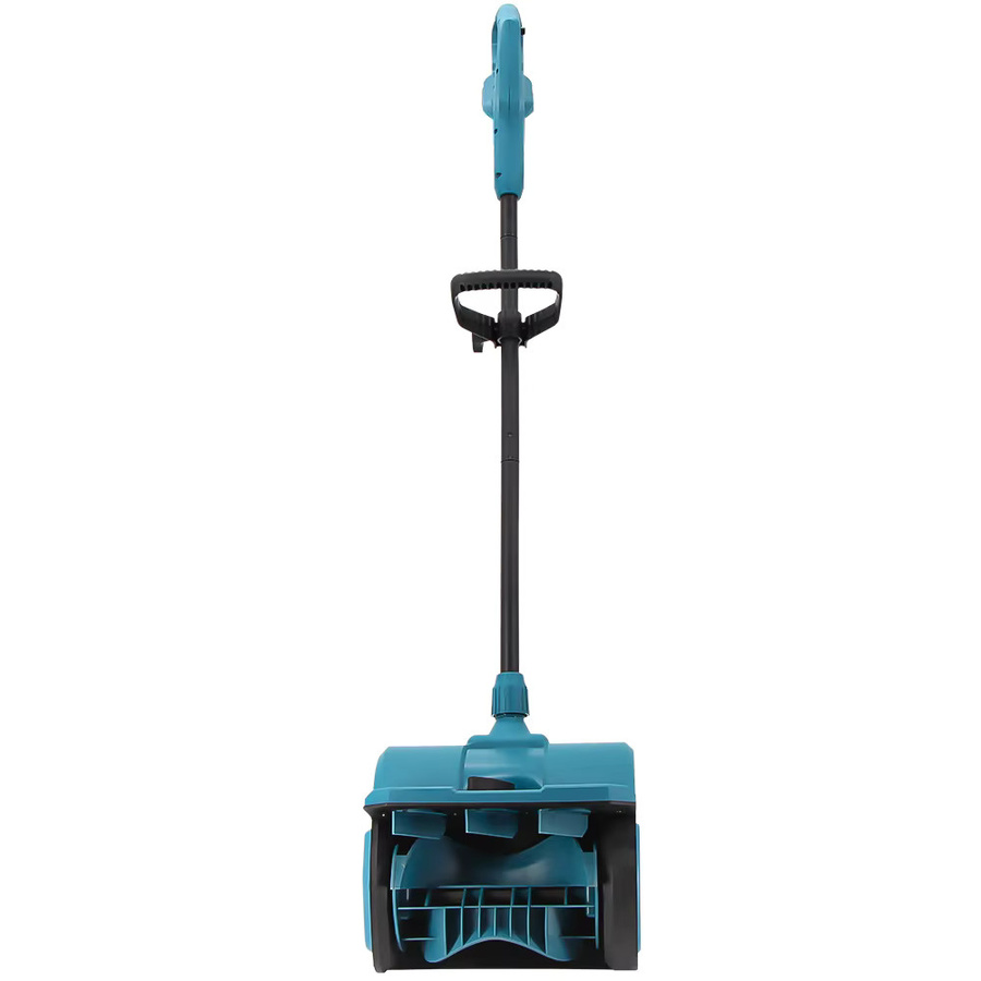 Podofo Elektrische Schneeschaufel 600 W, faltbare und tragbare Schneefräse mit verstellbarem Griff, wiederaufladbar, Blau - Bild 6