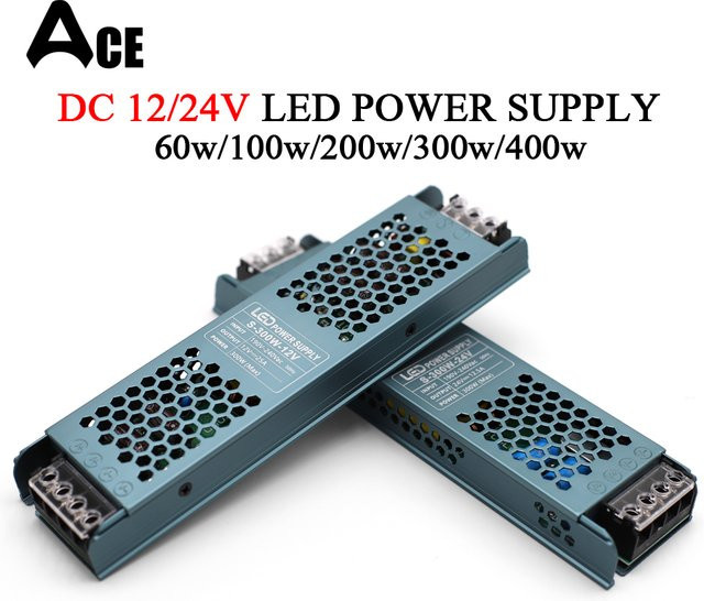 LED Netzteil Schaltnetzteil für Stumme Beleuchtung DC 12V 24V AC 190-240V mit 200W Leistung - Bild 1