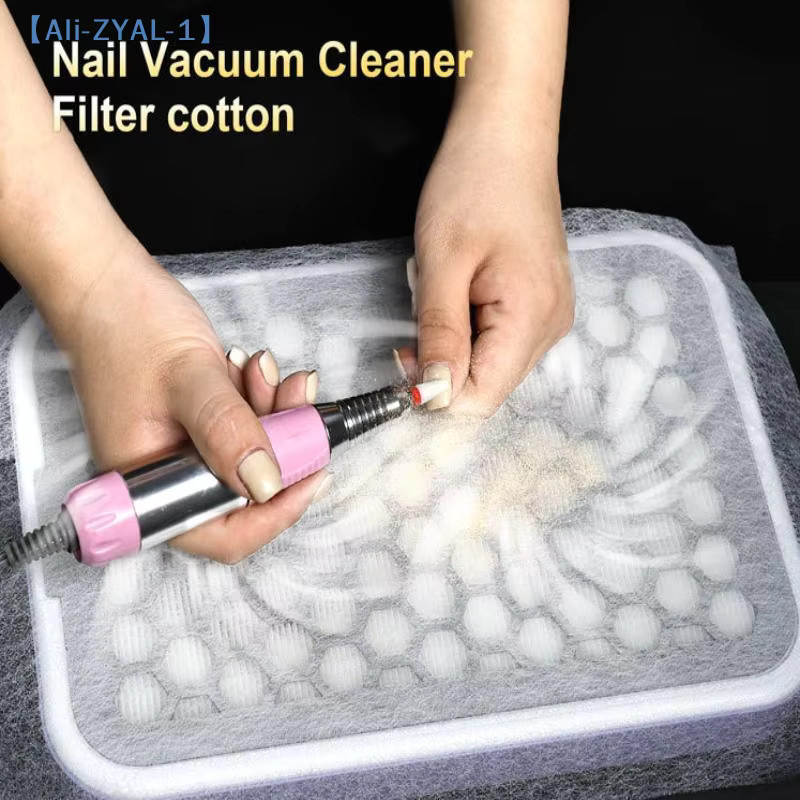 JETTING Einweg-Nagelkunst-Staubabsauger Vliesfilterpapier, 100 Stück - Bild 5