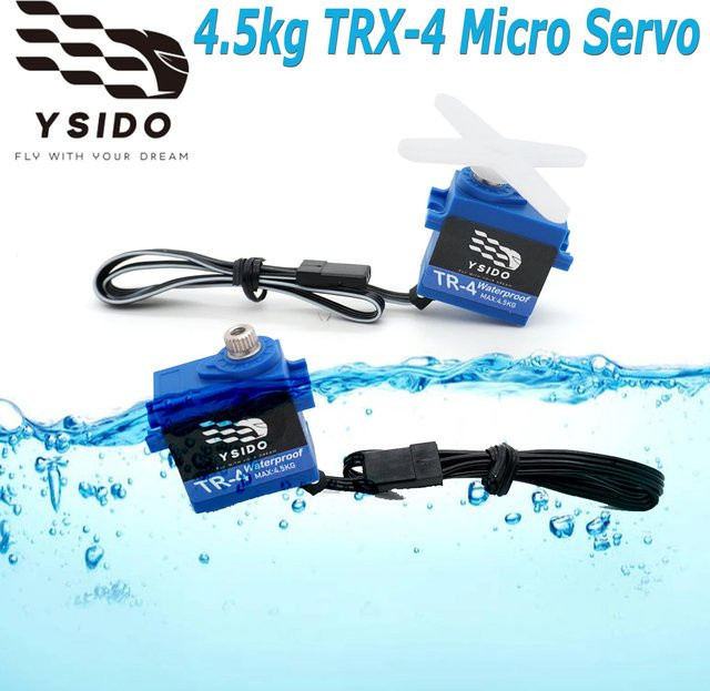 YSIDO RC Mini Servo Metallgetriebe, Wasserdicht, 1:18, Zubehör - Bild 1