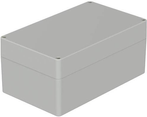 Bopla EUROMAS M Industrie-Gehäuse aus Polycarbonat in Lichtgrau RAL 7035, B/T/H: 20,0 x 12,0 x 9,0 cm - Bild 1