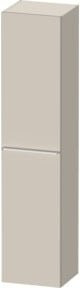 Duravit Hochschrank D-Neo in Taupe, 1 Tür mit 5 Regalböden, Wandmontage, Breite: 40 cm, Tiefe: 36 cm, Höhe: 176 cm - Bild 1
