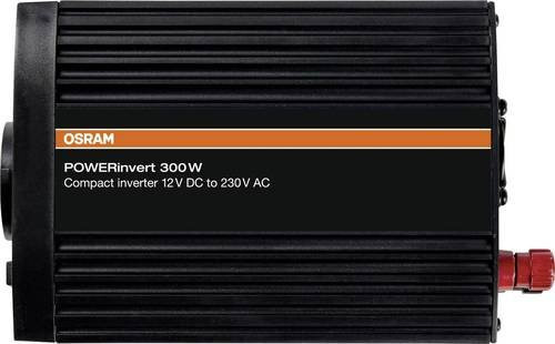 Osram Automotive POWERinvert Modifizierter Sinus Wechselrichter 12V DC 300W Schwarz - Bild 1