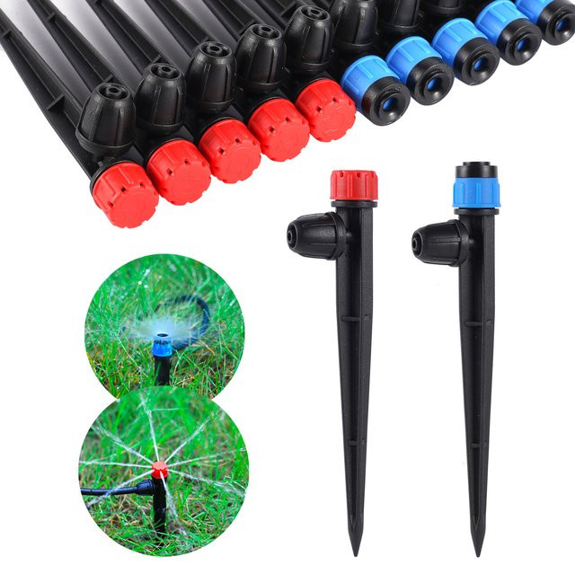 Adhere To Fly 360 Grad Streusel Sprinkler Bewässerungsdüsen für Garten und Landwirtschaft mit 1/4 Zoll Anschluss - Bild 1