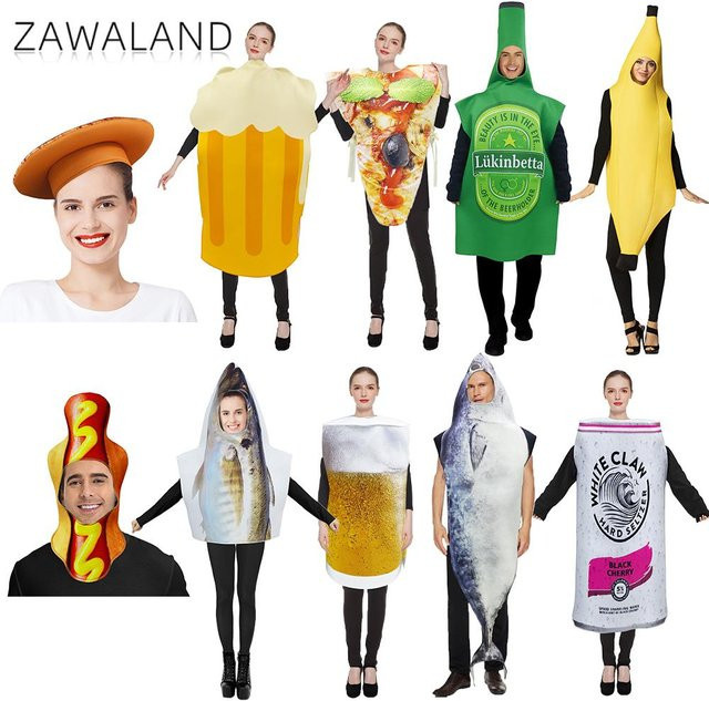 Zawaland Essen Getränk Themenkostüm, Verkleidung, Bunt / Mehrfarbig - Bild 1