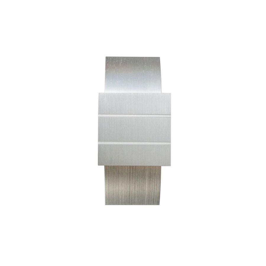 QAZQA Moderne Aluminium Wandleuchte Amy in Silber mit Lichteffekt und dimmbarer G9 Fassung - Bild 2