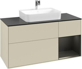 V&B Waschtischunterschrank Finion in Lackausführung, Breite: 120 cm, Tiefe: 50,1 cm, Höhe: 50,1 cm - Bild 1