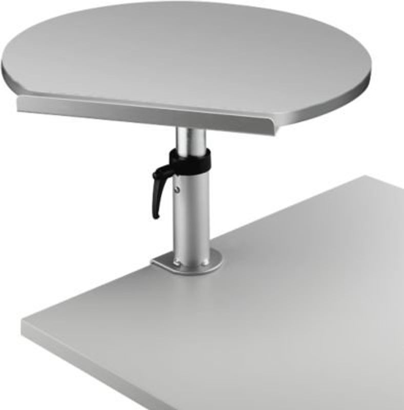 MAUL Ergonomisches Tischpult in Grau mit Buchenoptik, höhenverstellbar und neigbar - Bild 2