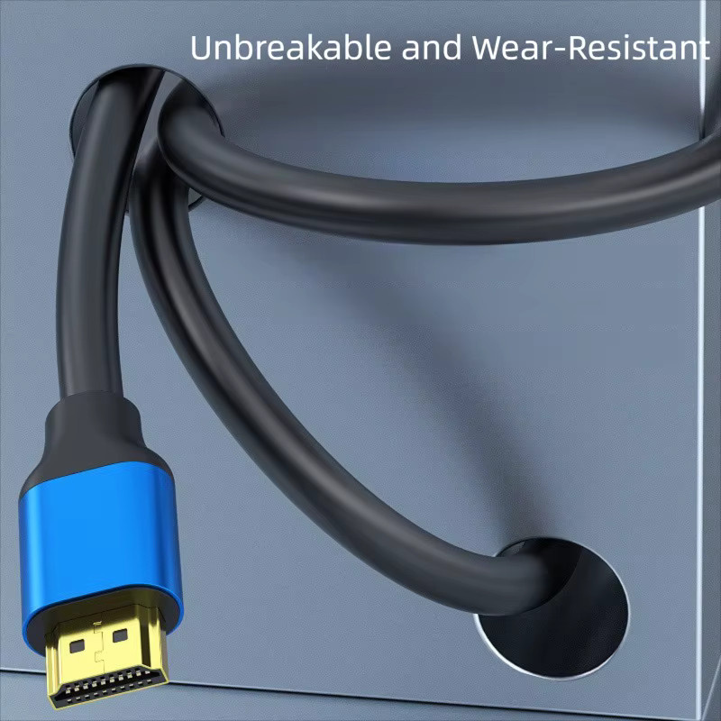 DIXSG HDMI 2.0 Kabel High-Speed für 4K@60Hz und 18Gbps, Stecker-zu-Stecker Datenkabel kompatibel mit TV, PS3, PS4, Projektor und Laptops - Bild 2