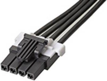 Molex 145135-0403 Bulk Stecker in Schwarz - Bild 1